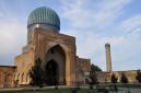 Samarkand - obrovská mešita Bibi Chaman