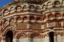 Nesebar - dvojfarebný kostol sv.Jána