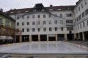 Villach - klzisko v centre mesta je už pripravené na večer