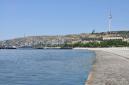 Baku - promenáda na brehu Kaspického mora