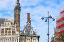 Haarlem - hlavné námestie Grote Markt s budovou radnice