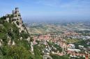 San Marino - pohľad na fotogenickú vežu Guaitu