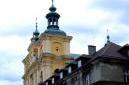 Przemysl - kostolné veže nad mestom