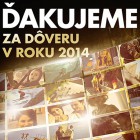 Ďakujeme Vám za celý rok a tešíme sa na ďalší 